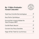Infusé d’actifs biologiques d’exception, ce Sérum Concentré nourrit la peau, la repulpe et la sublime tout en lissant les rides profondes. Sa synergie de rose musquée régénérante et d’ylang-ylang, aux vertus antioxydantes, préserve l’éclat et la jeunesse du teint.