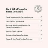 Infusé d’actifs biologiques d’exception, ce Sérum Concentré nourrit la peau, la repulpe et la sublime tout en lissant les rides profondes. Sa synergie de rose musquée régénérante et d’ylang-ylang, aux vertus antioxydantes, préserve l’éclat et la jeunesse du teint.