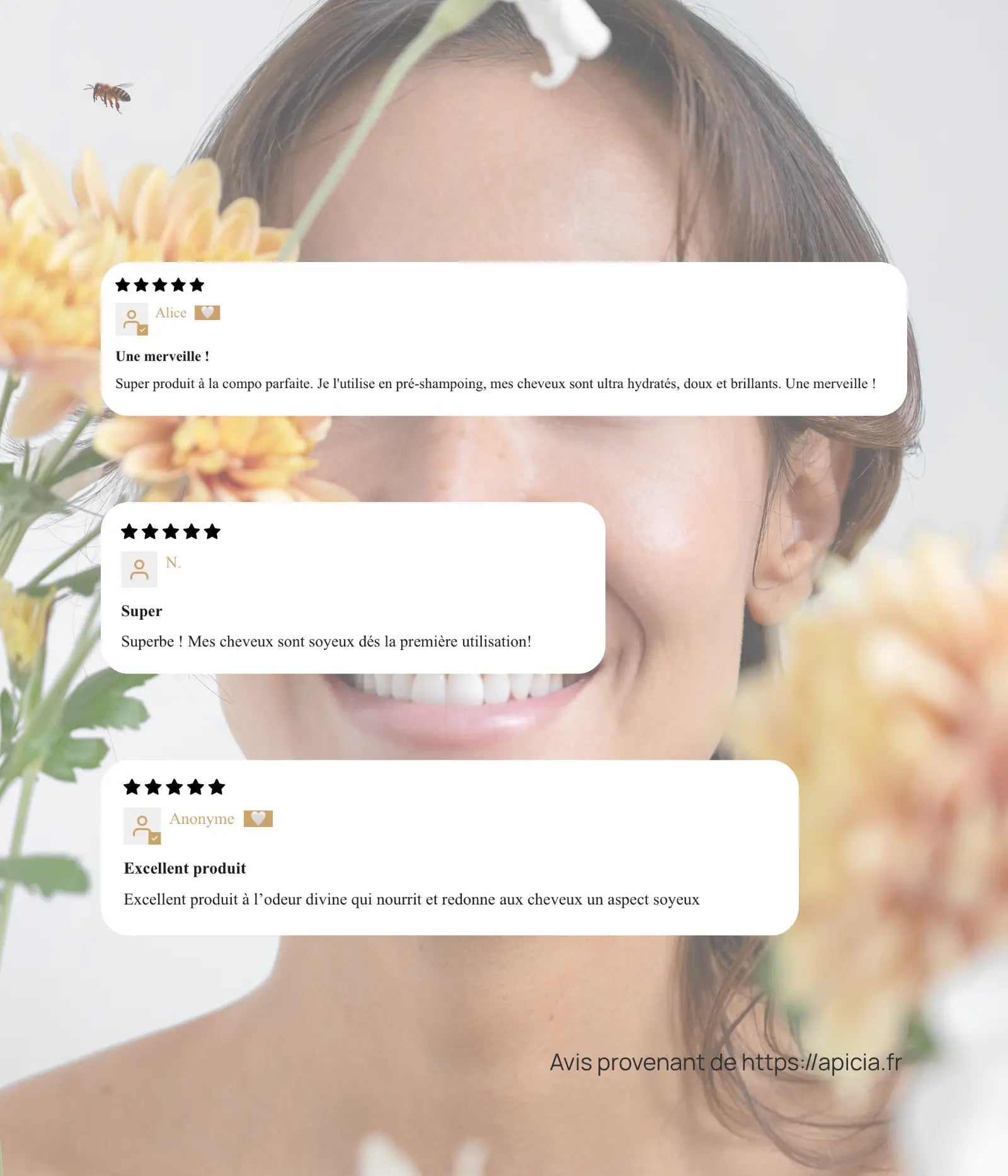 APICIA : Masque cheveux nutritif Bumpy