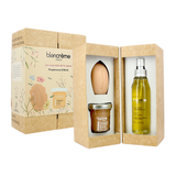 Trousse transparente pamplemousse & basilic