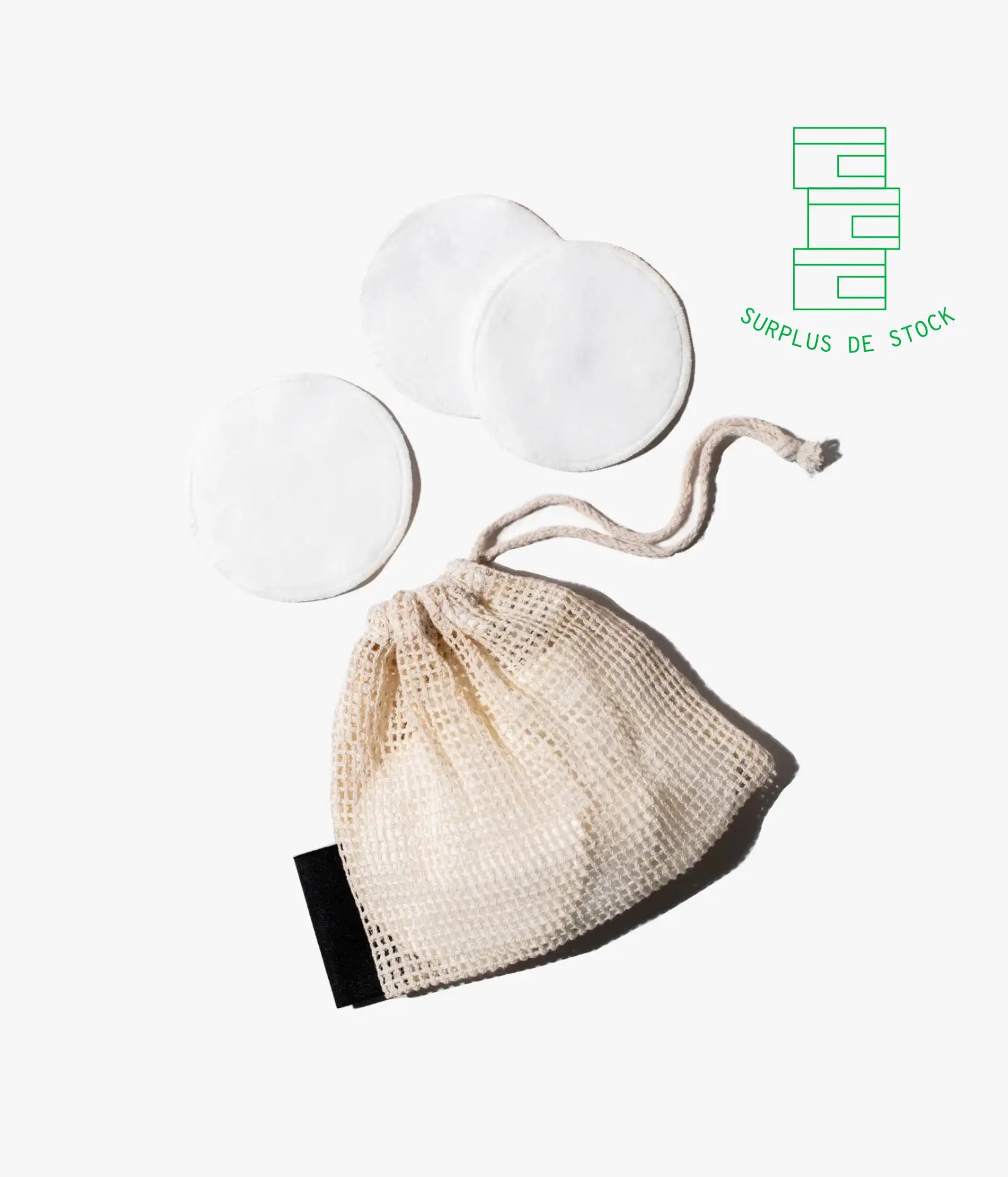 P.Lab Beauty : Cotons Bio Réutilisables - 6 Cotons Bumpy