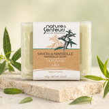 Nature et senteurs : Savon de Marseille - Parfum Verveine -100g
