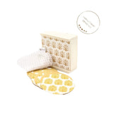 LAMAZUNA : Coffret de 10 lingettes démaquillantes - Dorées