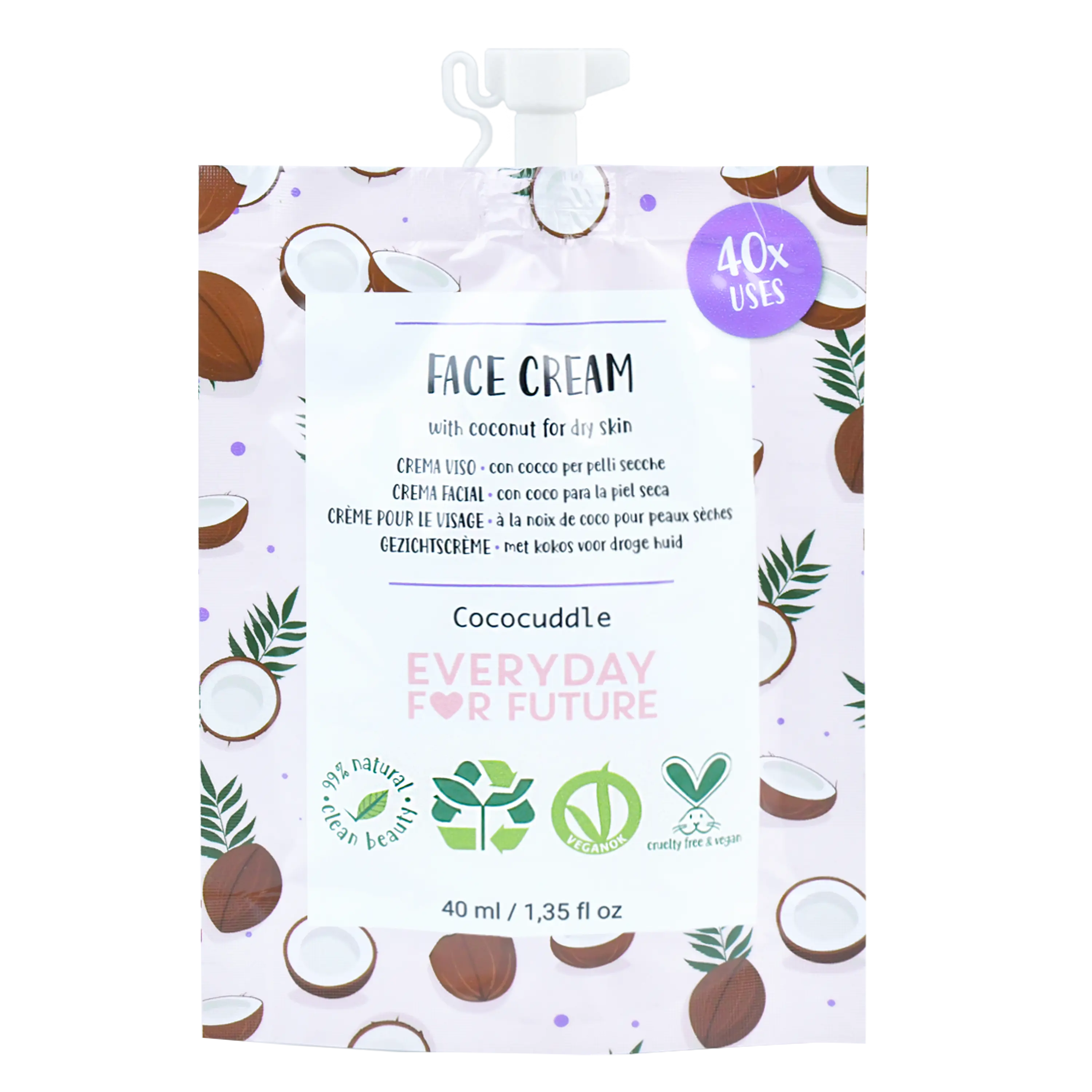 EVERYDAY FOR FUTURE : COFFRET SOINS 7 JOURS  (7 crèmes + 4 masques + 3 gommages) Bumpy