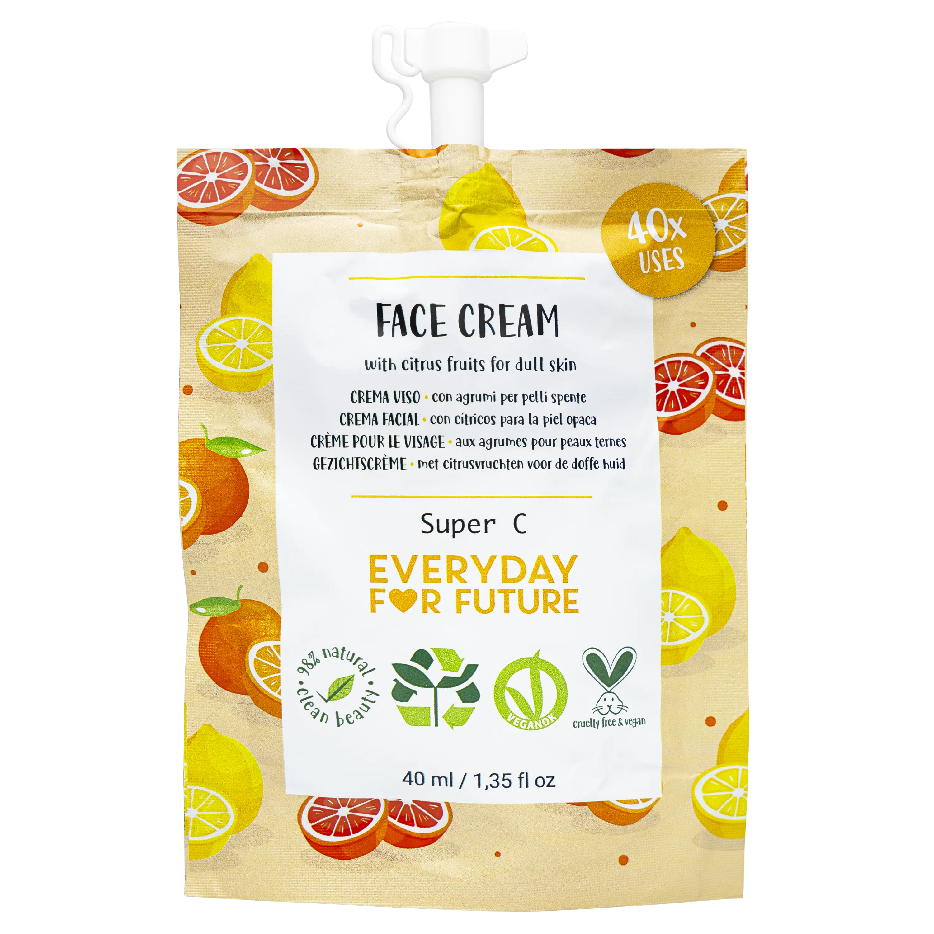 EVERYDAY FOR FUTURE : COFFRET SOINS 7 JOURS  (7 crèmes + 4 masques + 3 gommages) Bumpy