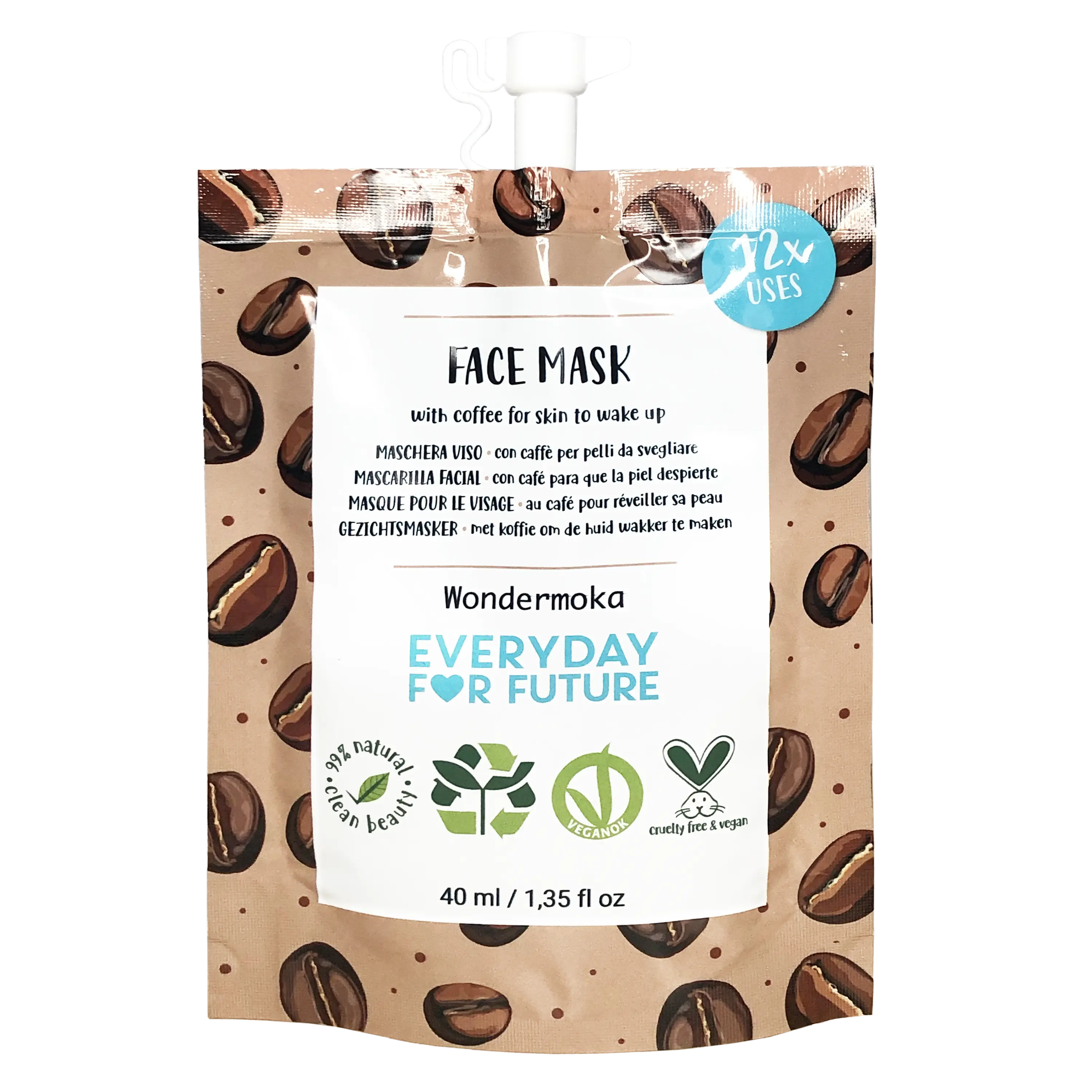 EVERYDAY FOR FUTURE : COFFRET SOINS 7 JOURS  (7 crèmes + 4 masques + 3 gommages) Bumpy