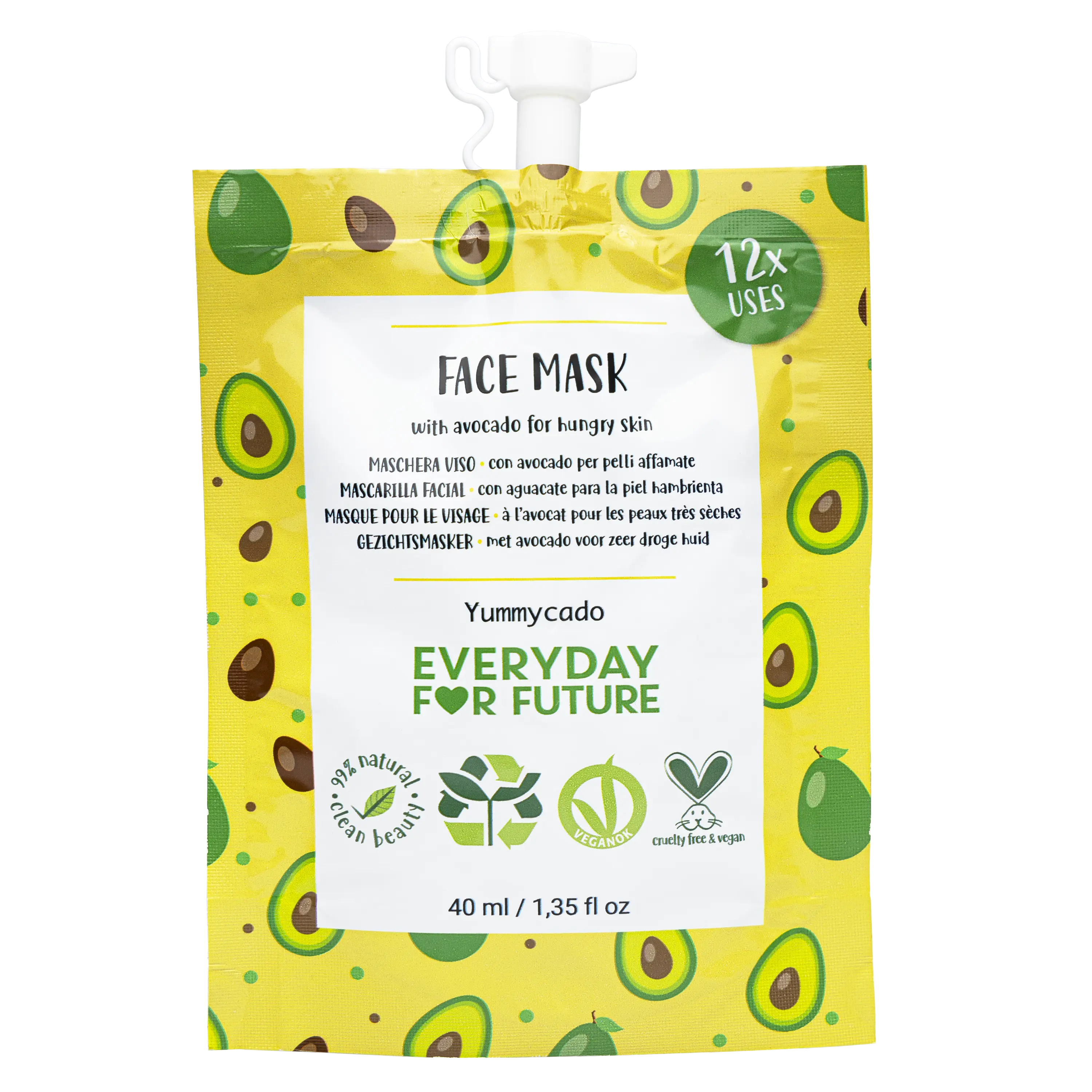 EVERYDAY FOR FUTURE : COFFRET SOINS 7 JOURS  (7 crèmes + 4 masques + 3 gommages) Bumpy