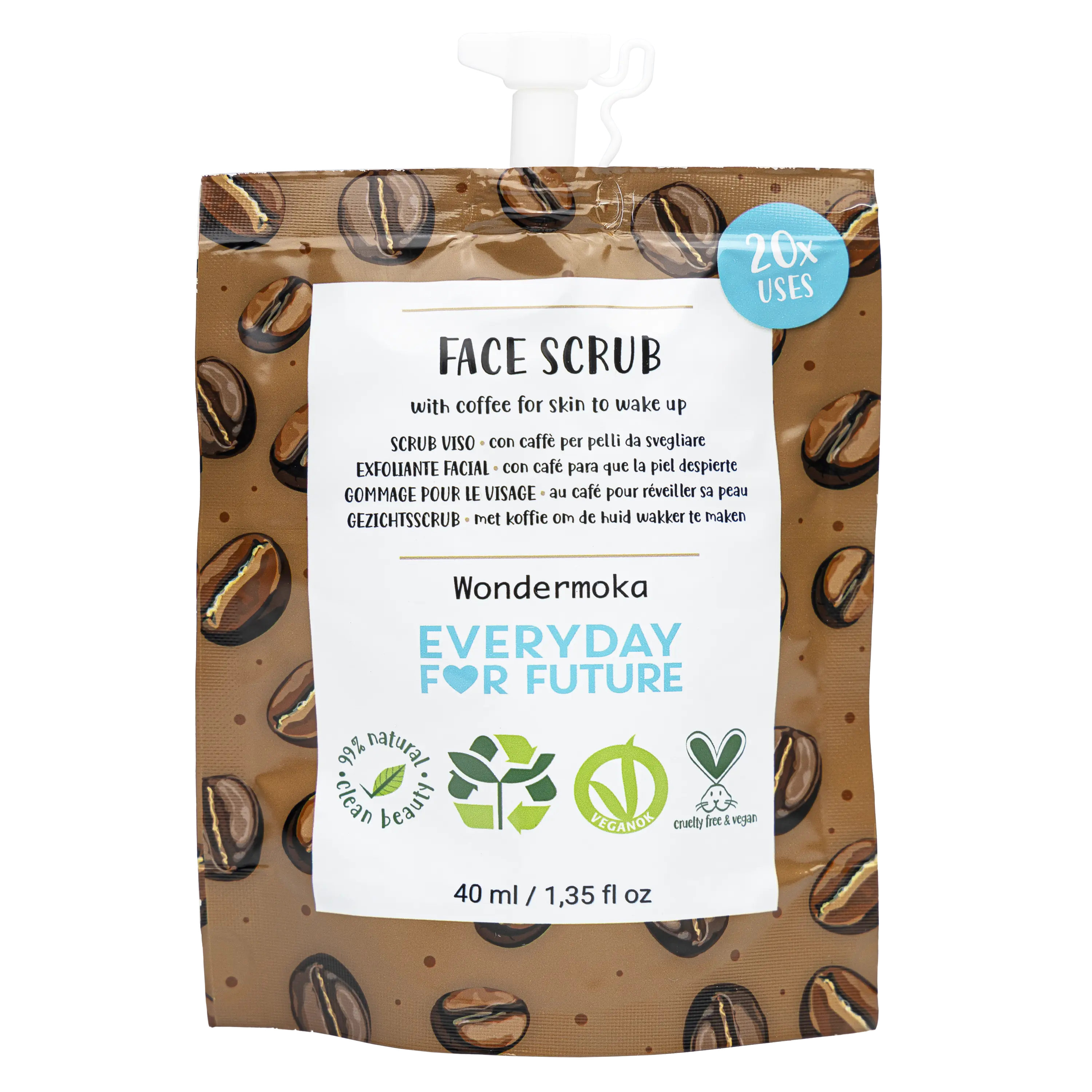 EVERYDAY FOR FUTURE : COFFRET SOINS 7 JOURS  (7 crèmes + 4 masques + 3 gommages) Bumpy