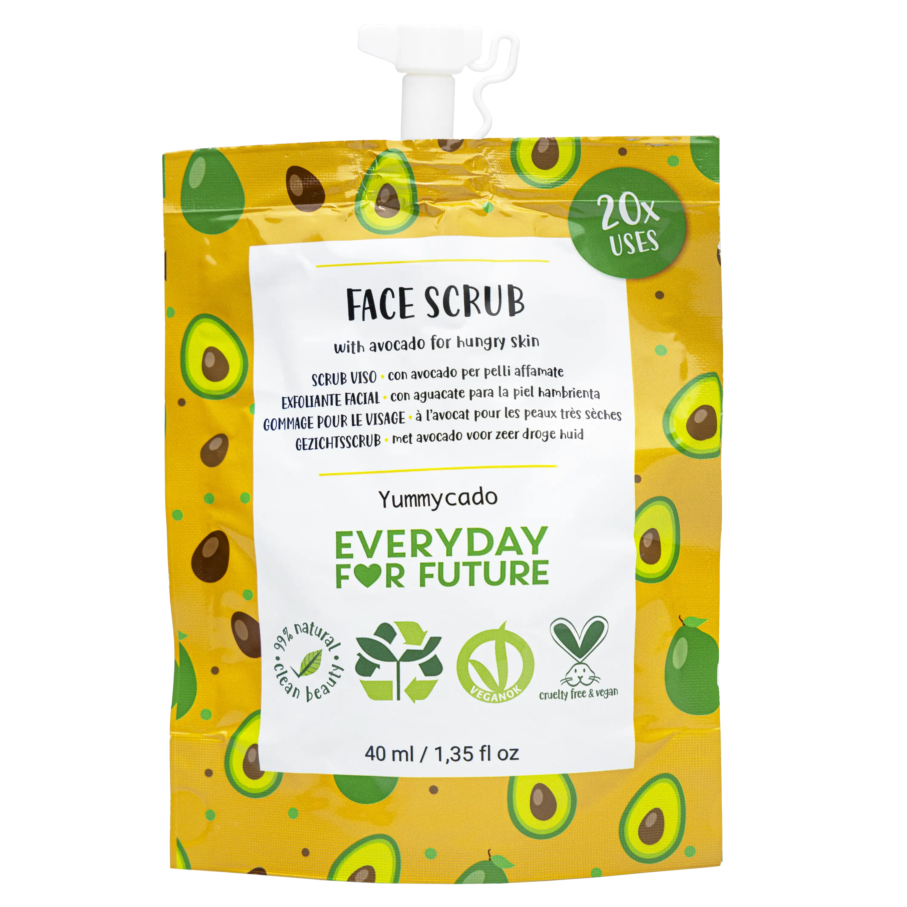 EVERYDAY FOR FUTURE : COFFRET SOINS 7 JOURS  (7 crèmes + 4 masques + 3 gommages) Bumpy