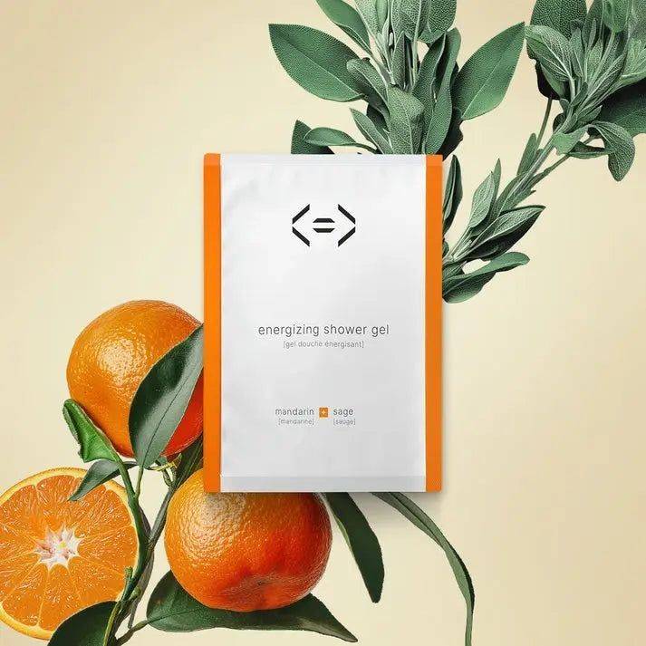 LESS IS MORE : Gel Douche Energie [mandarine + sauge] Bumpy
