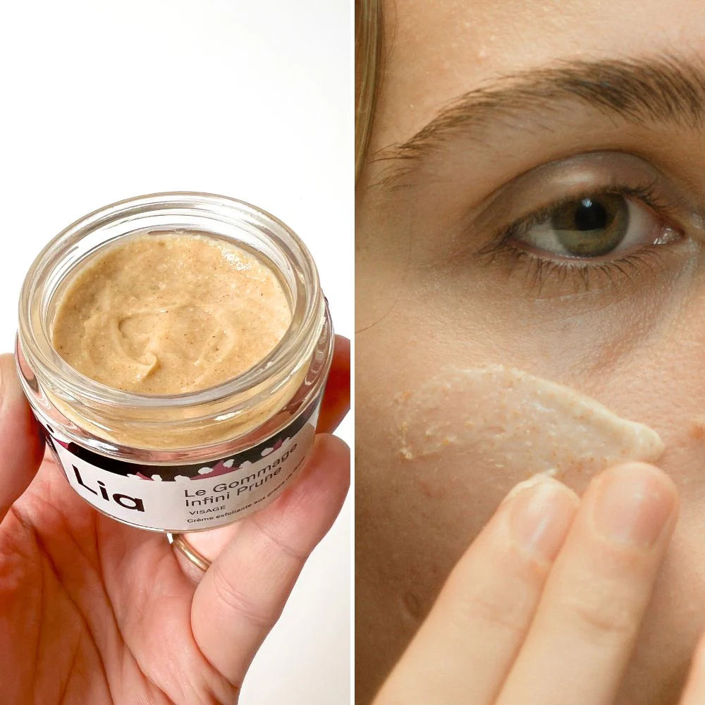 Laboratoire LIA : Gommage VISAGE Infini Prune Bumpy