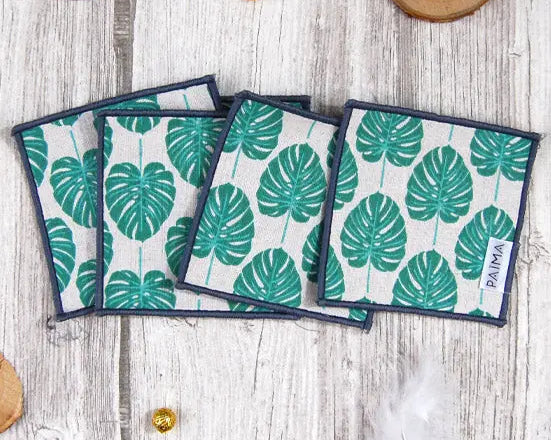 Païma : Lingette Monstera Bumpy
