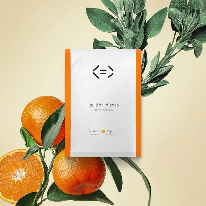 LESS IS MORE : Gel Lavant Mains [mandarine + sauge] Bumpy
