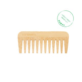 CAP BAMBOU : Peigne démêloir sans manche et dents larges