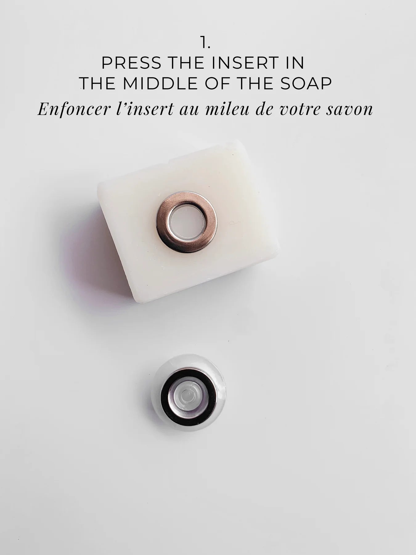 Bareaya : Porte-savon aimanté