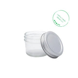 LAMAZUNA : Pot de rangement en verre - couvercle plein