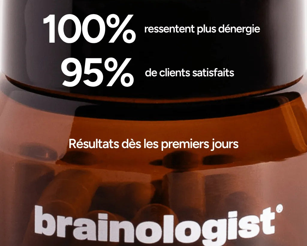 Réveil Cérébral Brainologist – 100% des clients ressentent plus d'énergie, 95% satisfaits