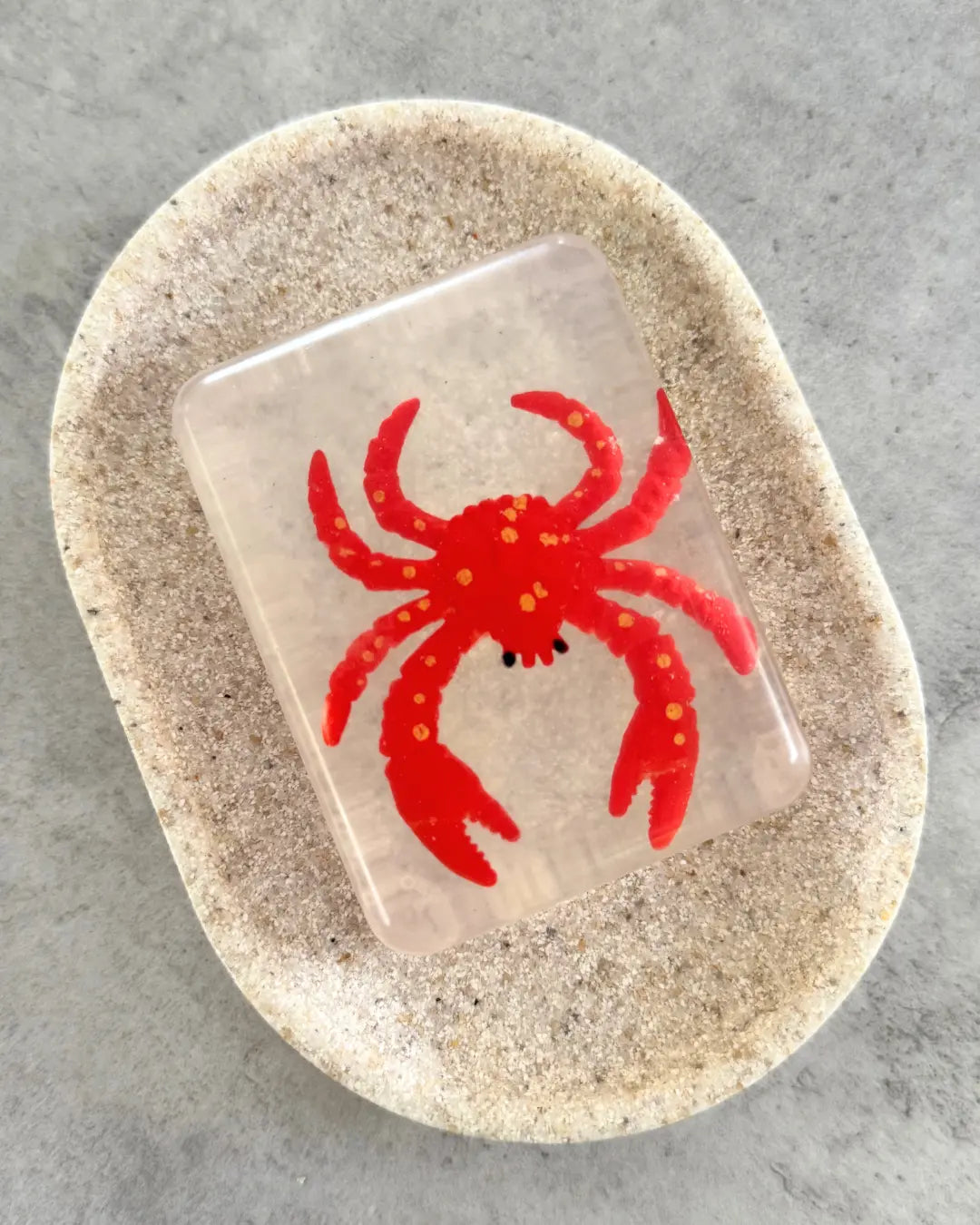 Savon Crabe avec Surprise - Savon Enfant Fait Main en France Soap Hit