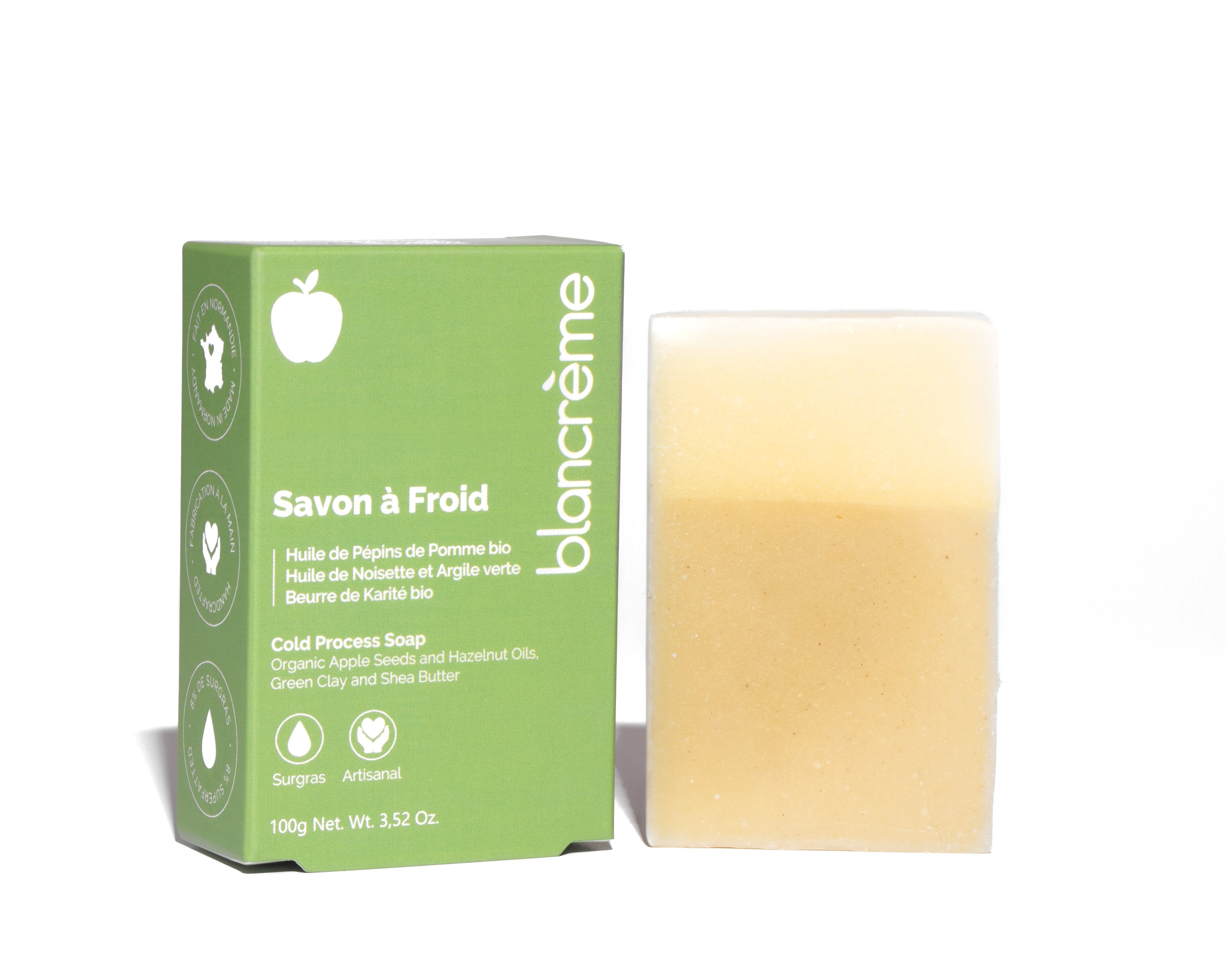 SAVON A FROID POMME 100g