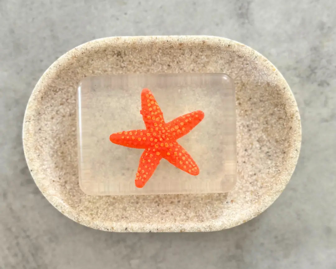 Savon Étoile de Mer avec Surprise - Savon Enfant Fait Main en France Soap Hit