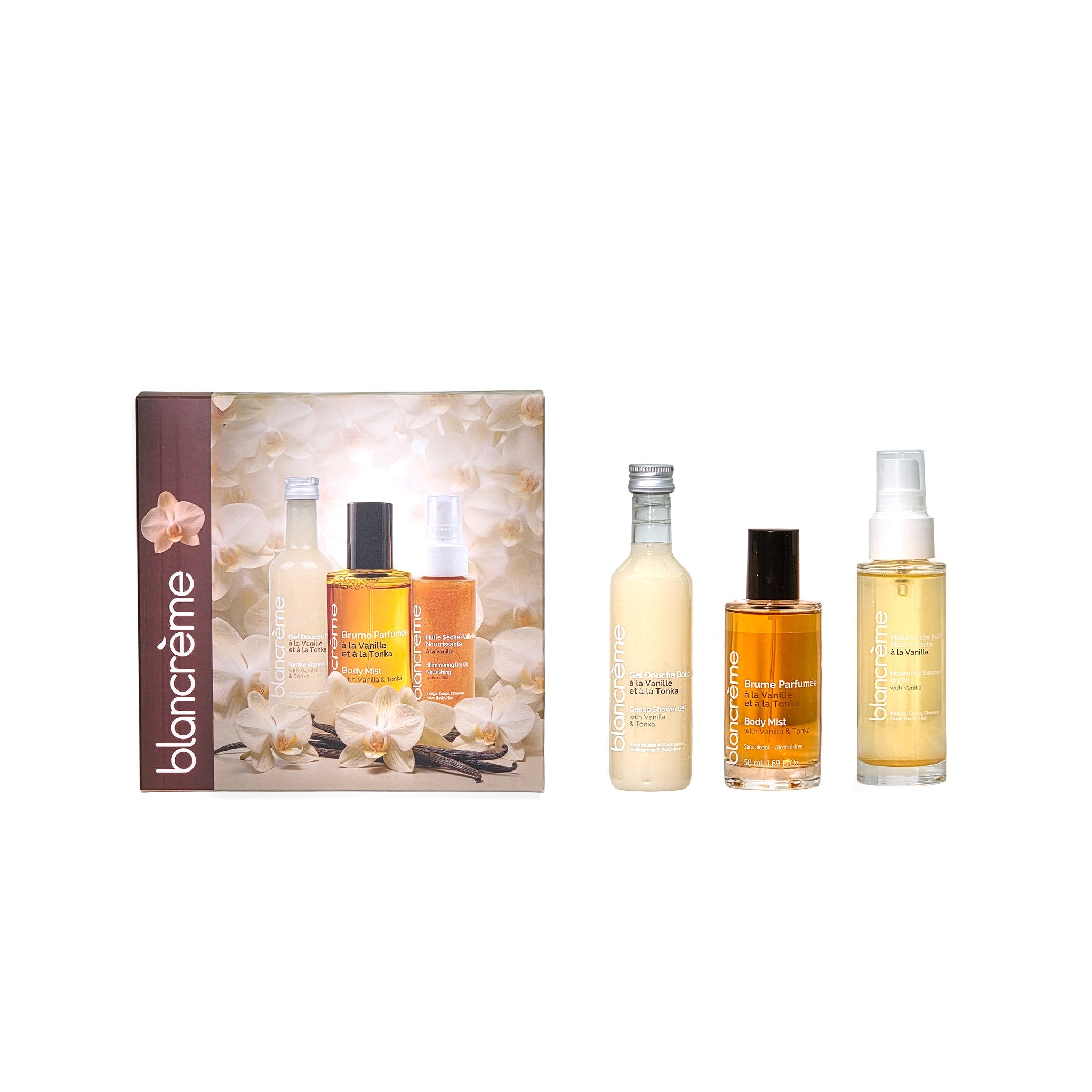 Coffret corps vanille & tonka