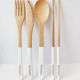 Bareaya : Couverts en bambou