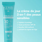 KERBI : Crème de jour minérale SPF30 - bénéfices
