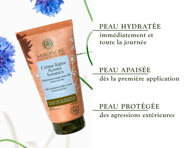 SANOFLORE : CRÈME LÉGÈRE ACIANA BOTANICA - 50 ML