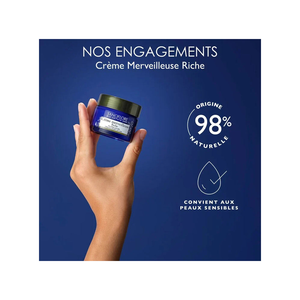 SANOFLORE : CRÈME RICHE MERVEILLEUSE - 50 ML