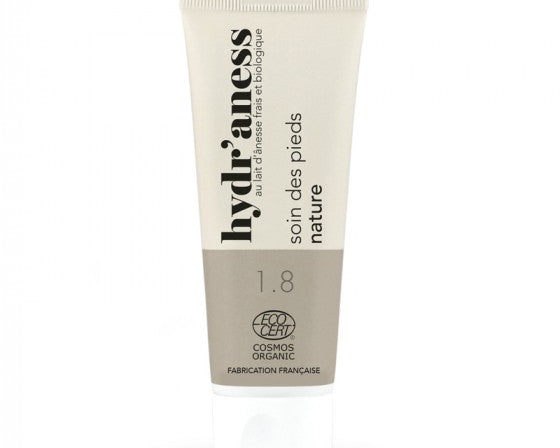 Hydr'aness : Crème pieds certifiée bio au lait d'ânesse frais 75 ml