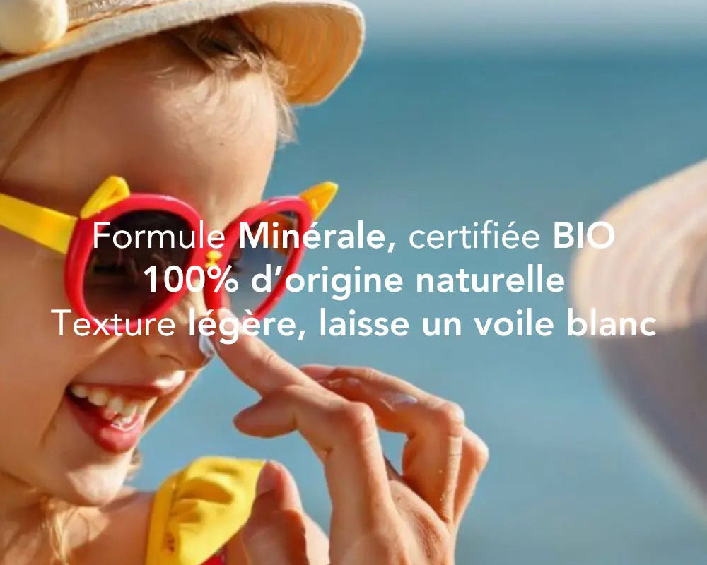 KERBI : Lait solaire minéral SPF50 parfum - visuel produit