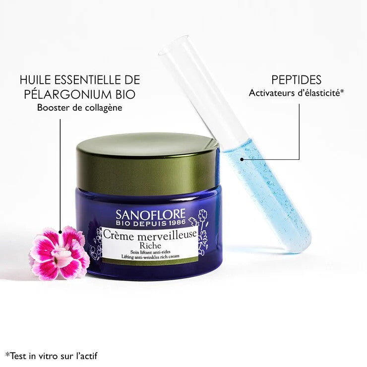 SANOFLORE : CRÈME NUIT MERVEILLEUSE - 50 ML