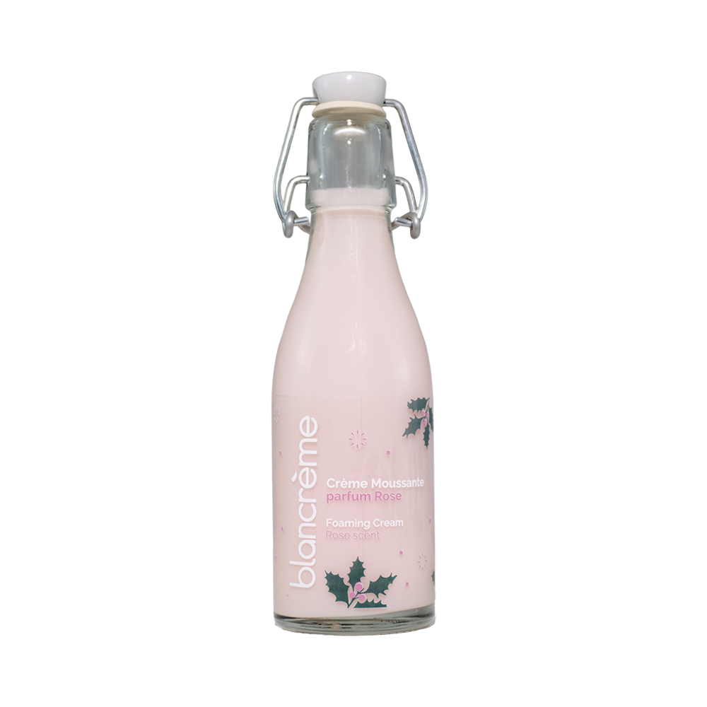 Crème moussante rose (feuille doré) - 330ml