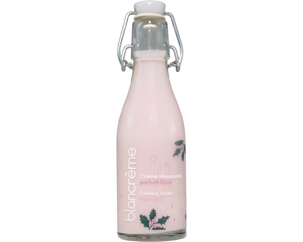 Crème moussante rose (feuille doré) - 330ml