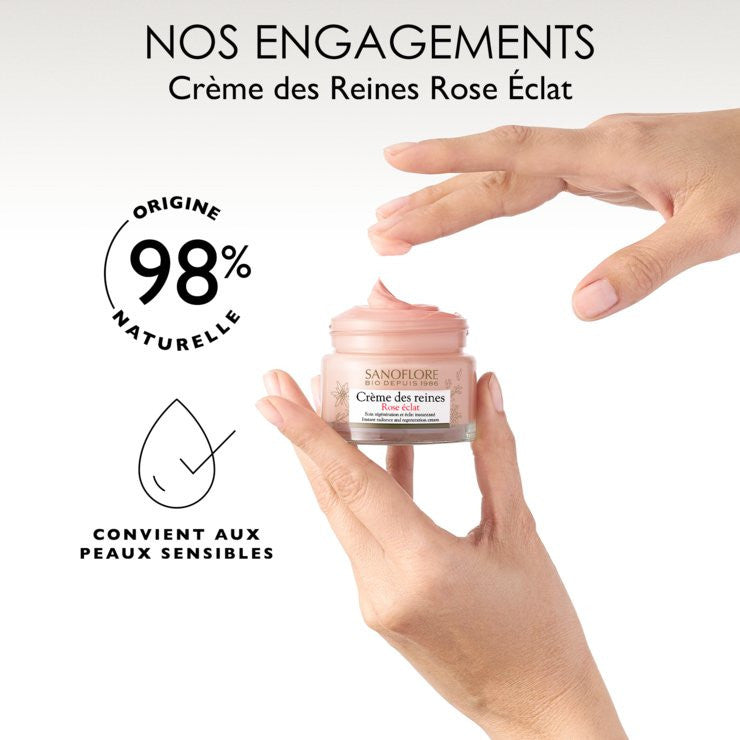 SANOFLORE : CRÈME ROSE ECLAT REINES - 50 ML Bumpy