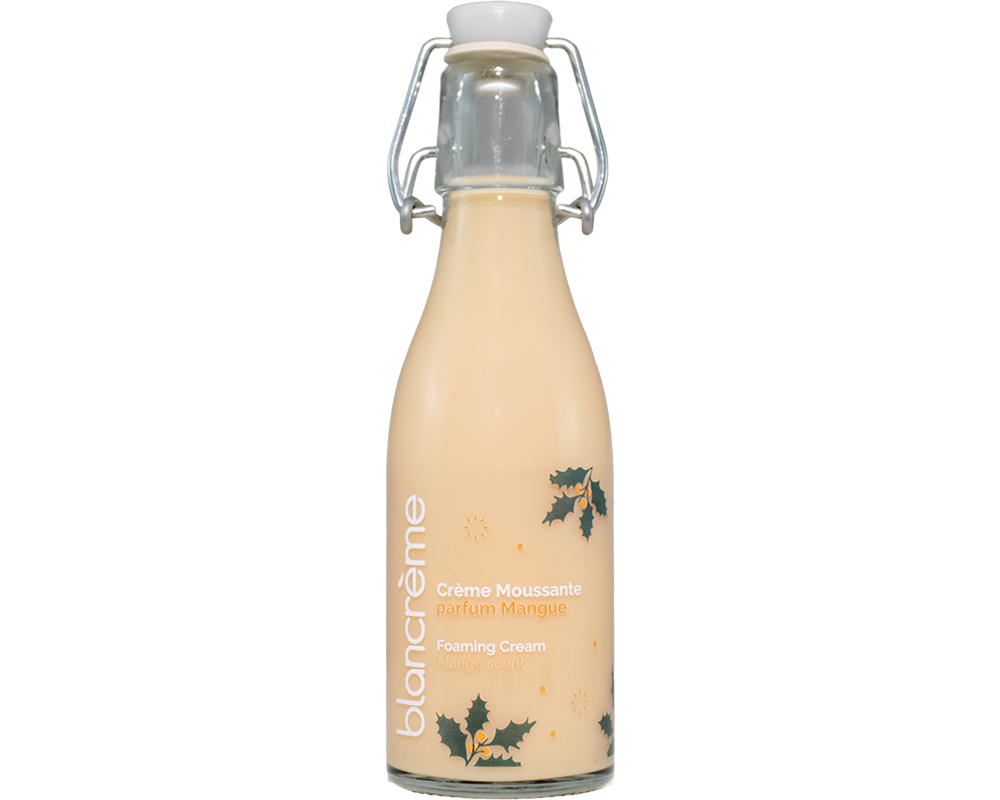 Crème moussante mangue (feuille doré) - 330ml