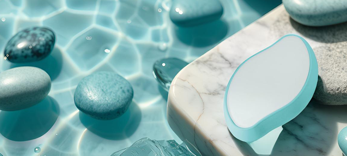 Plic : Gomme dépilatoire  - Couleur Bleu lagon