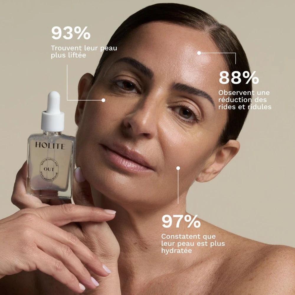 HOLITE: Sérum Cosmétique Visage Anti-âge