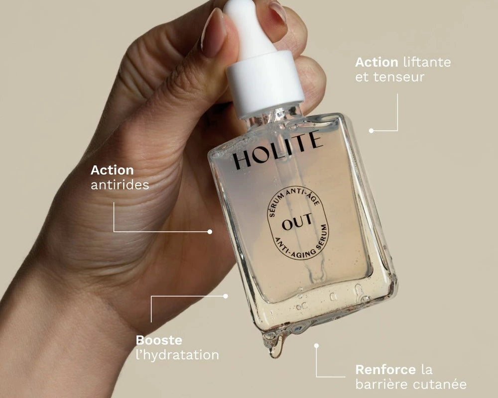 HOLITE: Sérum Cosmétique Visage Anti-âge