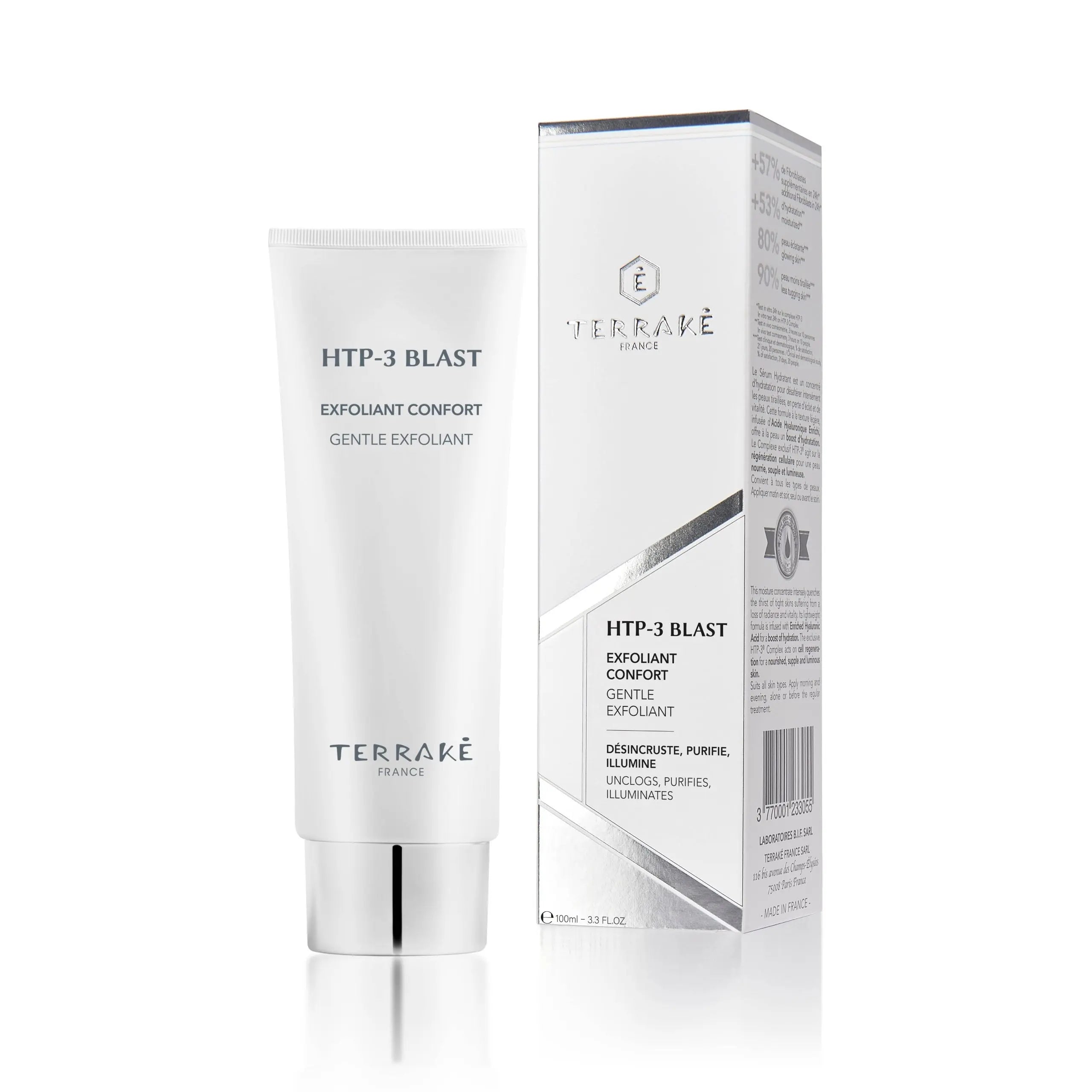 L’Exfoliant Confort élimine impuretés, cellules mortes et excès de sébum tout en resserrant les pores. La poudre d’abricot exfolie le visage en douceur tandis que l’extrait de papaye et l’huile de noyau d’abricot, aux propriétés nourrissantes, associés au Complexe exclusif HTP-3®, apportent confort et souplesse à la peau.

Tube de 100ml.

