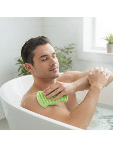 Plic : Eponge Konjac - Aloe vera - Corps - Hydratante