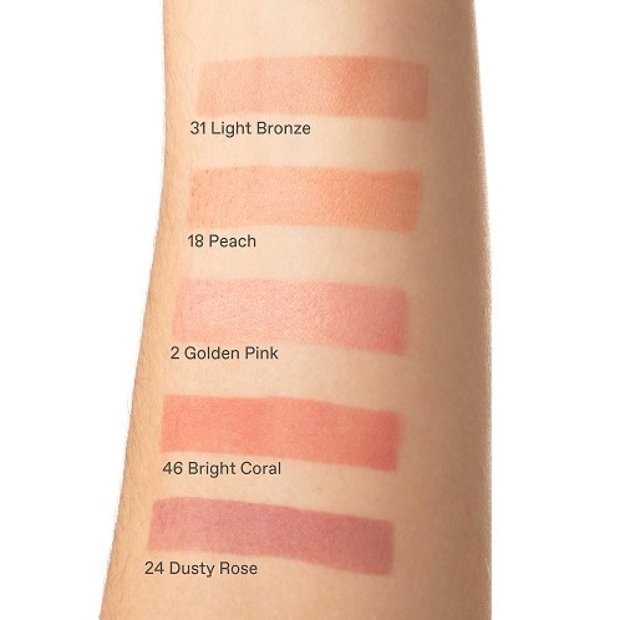 KORRES : ROSE SAUVAGE Blush 31 Light bronze 5,5gr