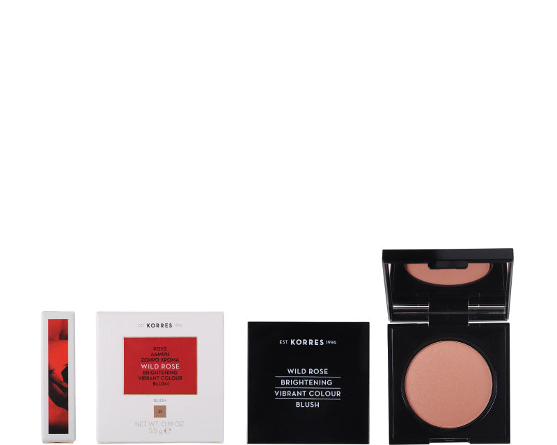 KORRES : ROSE SAUVAGE Blush 24 Dusty rose 5,5gr