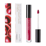 KORRES :Rouge à lèvres liquide au fini mat, couleur intense et longue tenue.