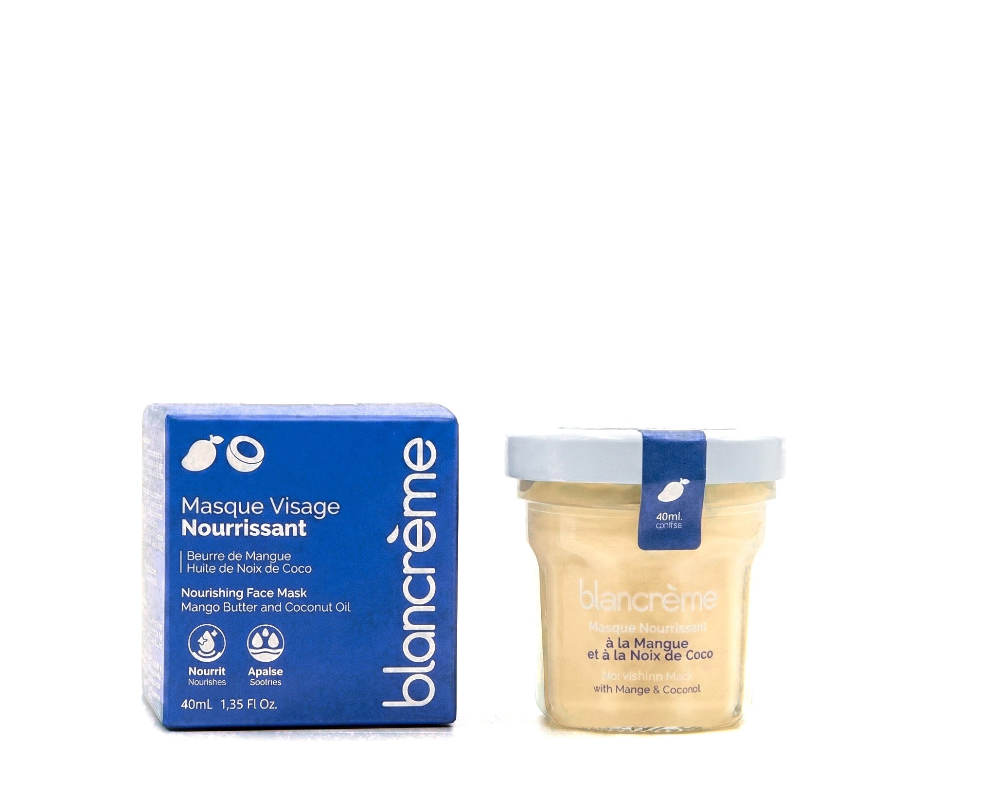 Masque nourrissant Mangue & Noix de coco
