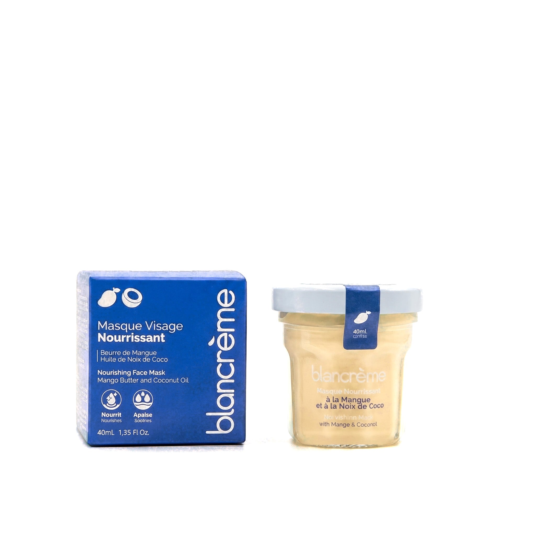 Masque nourrissant Mangue & Noix de coco