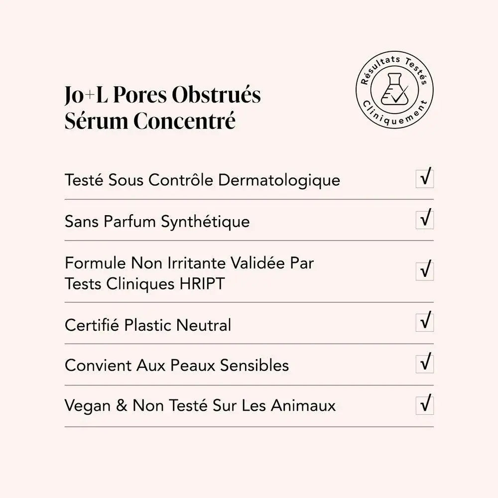 Ce sérum purifiant cible efficacement les impuretés et la congestion, tout en aidant à minimiser l’apparence des pores.