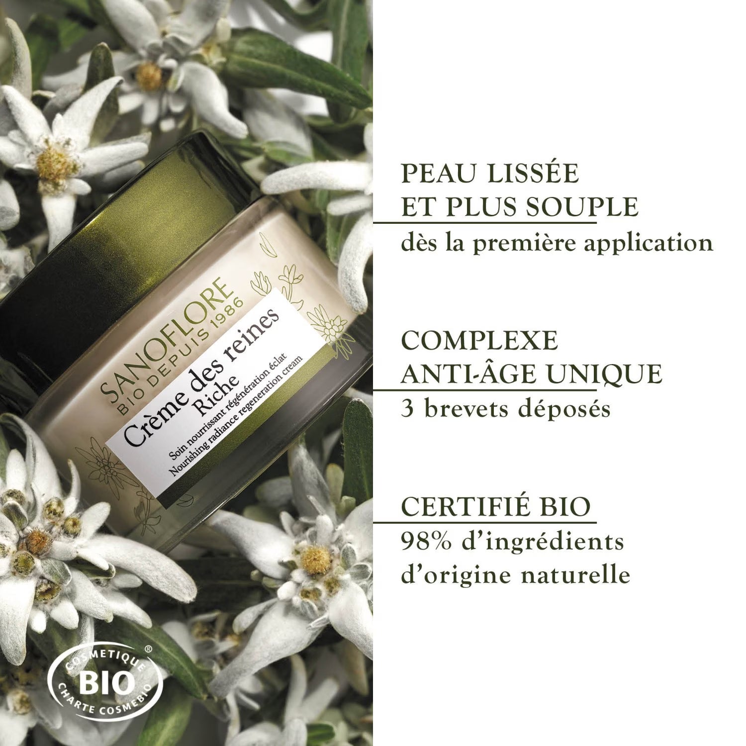 SANOFLORE : CRÈME RICHE REINES - 50 ML Bumpy