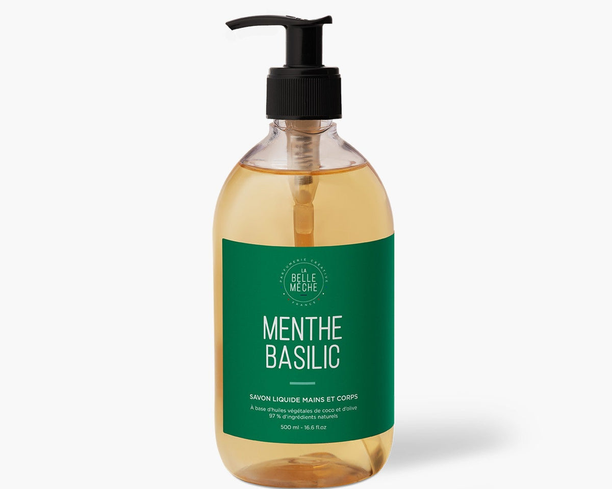 La Belle Mèche – Savon Parfumé Menthe Basilic