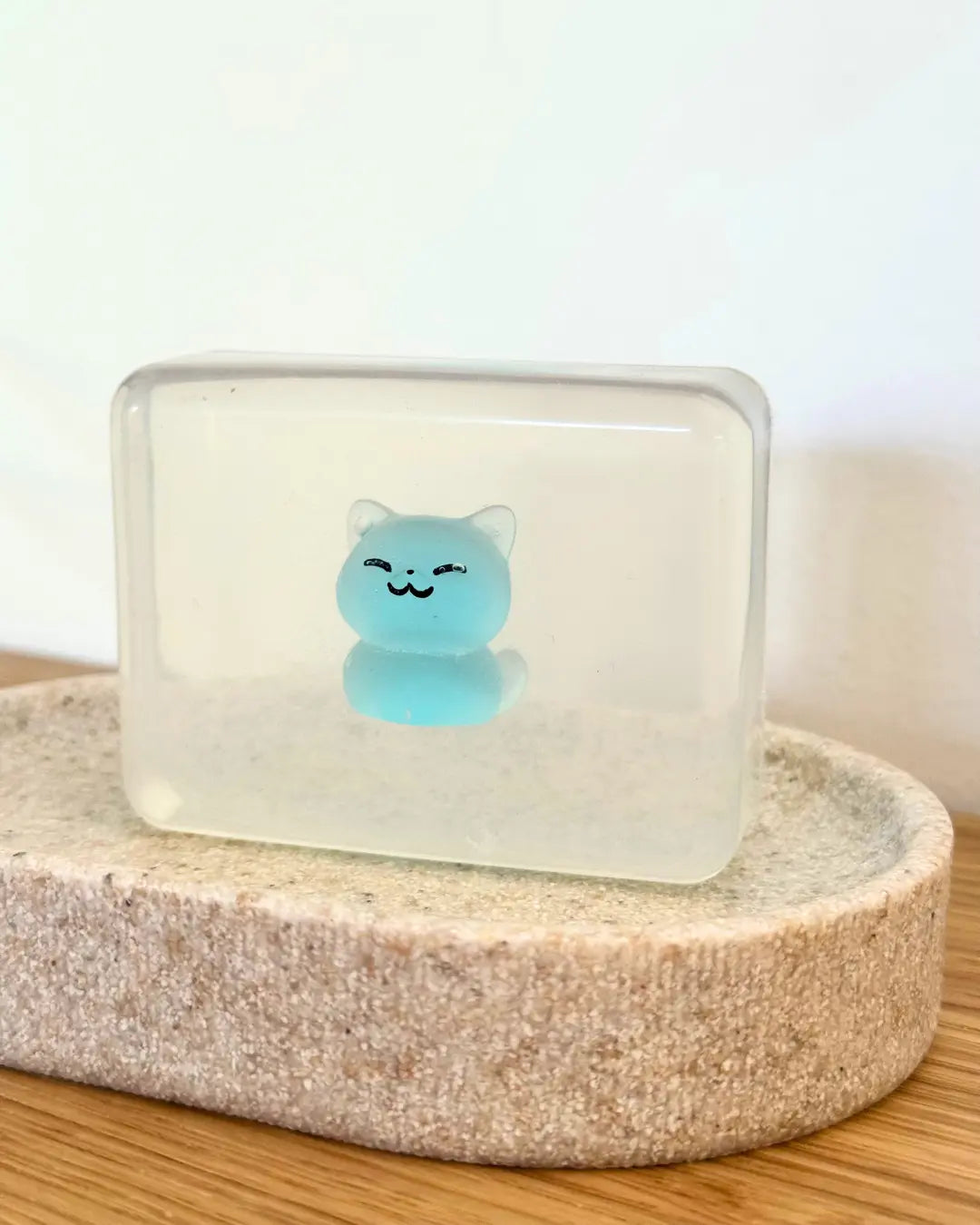 Savon Chat Kawaii avec Surprise - Savon Enfant Fait Main en France Soap Hit